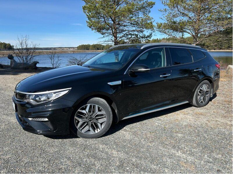 Svart Begagnad 2020 Kia Optima Hybrid Advance Sedan | 205 000 kr (Marknadspris) - Bild 1/4