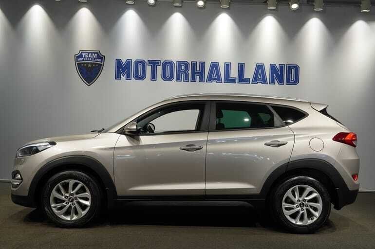 Brun Begagnad 2017 Hyundai Tucson Comfort SUV | 159 900 kr (Marknadspris) - Bild 1/4