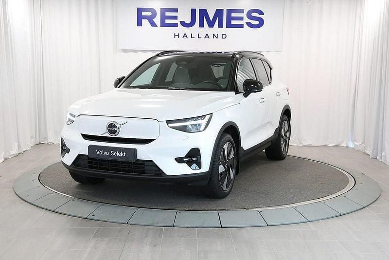 Vit Begagnad 2024 Volvo EX40 Ultra SUV | 499 500 kr (Lite dyr) - Bild 1/4