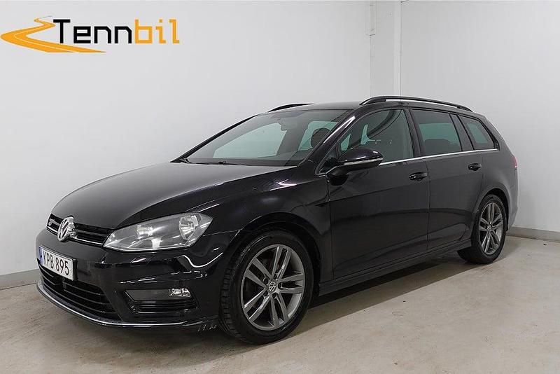 Begagnad VW Golf VII GT 140 HK (102 kW) 2014 Svart Kombi