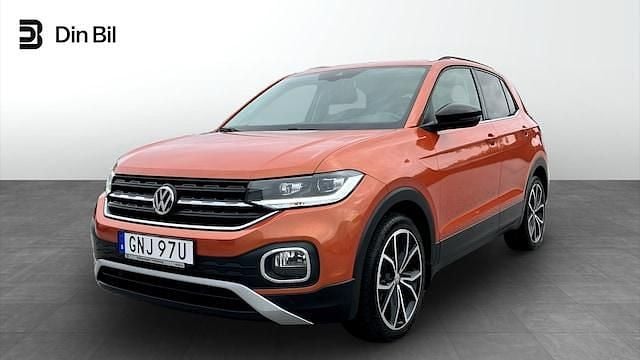 Orange Begagnad 2019 VW T-Cross Style SUV | 199 900 kr (Marknadspris) - Bild 1/4