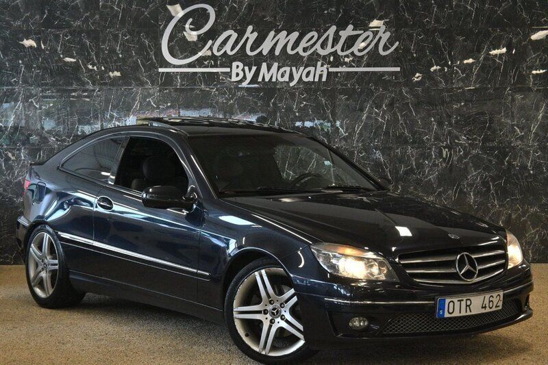 Svart Begagnad 2009 Mercedes CLC200 Halvkombi | 69 990 kr - Bild 1/4