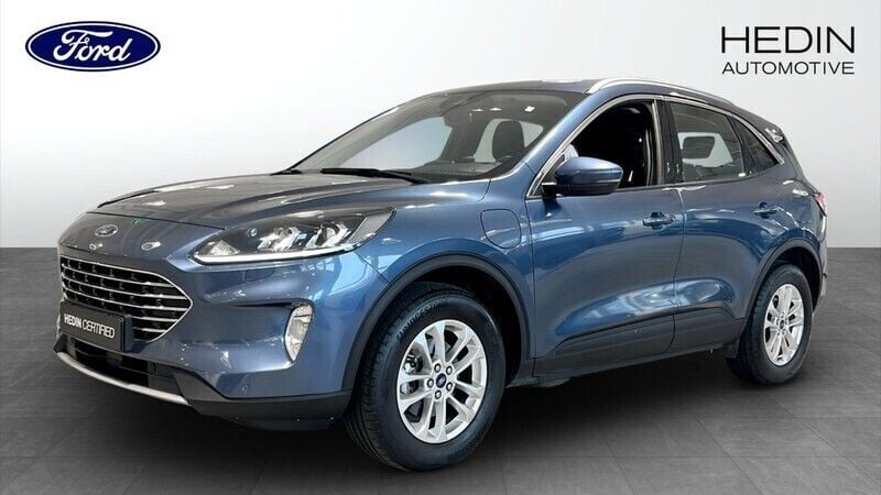 Blå (blue) Begagnad 2022 Ford Kuga Titanium SUV | 244 900 kr (Bra pris) - Bild 1/4
