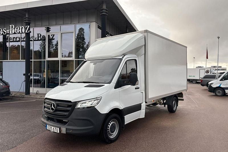 Vit Begagnad 2022 Mercedes Sprinter Van | 389 000 kr (Marknadspris) - Bild 1/4