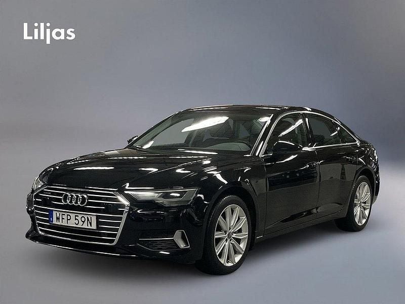 Svart Begagnad 2019 Audi A6 Sport Sedan | 309 000 kr (Marknadspris) - Bild 1/4