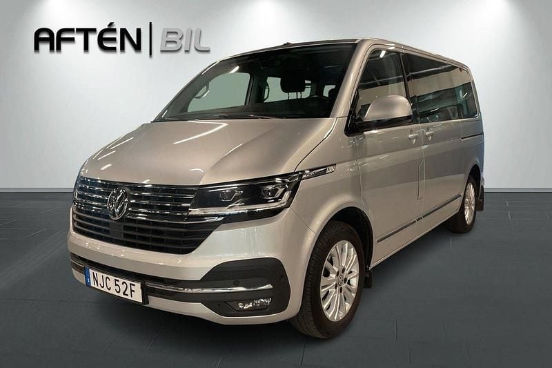 Silver Begagnad 2020 VW Multivan Highline Minibuss | 579 000 kr (Lite dyr) - Bild 1/3
