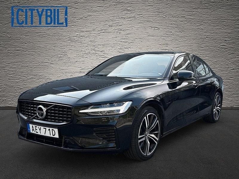 Svart Begagnad 2022 Volvo S60 R-Design Sedan | 429 900 kr (Superpris) - Bild 1/4