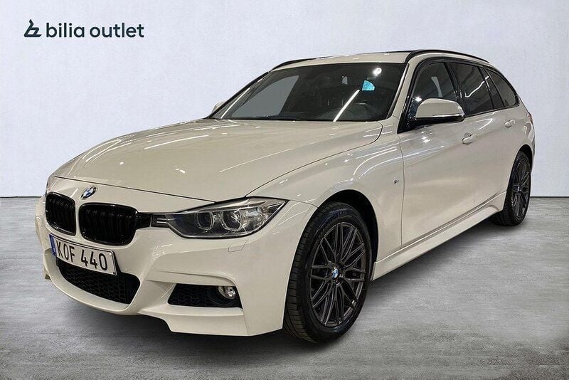 Vit Begagnad 2014 BMW 320 M Sport Kombi | 184 900 kr (Dyr) - Bild 1/4