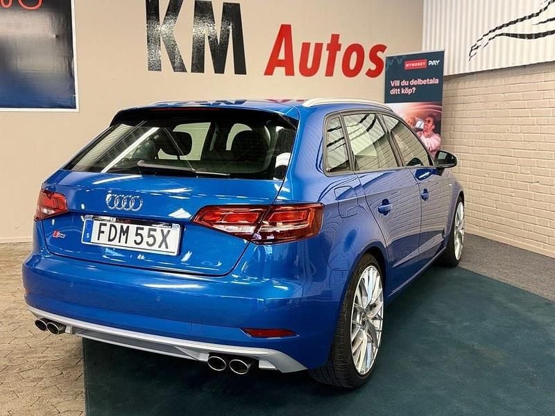 Begagnad Audi A3 150 HK (110 kW) 2018 Blå Kombi
