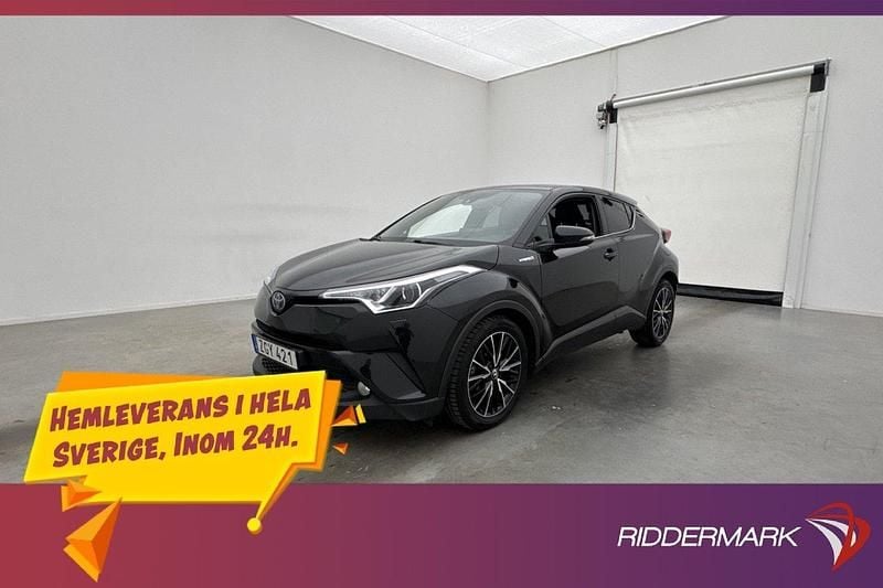 Svart Begagnad 2018 Toyota C-HR+ Edition SUV | 198 900 kr (Marknadspris) - Bild 1/3