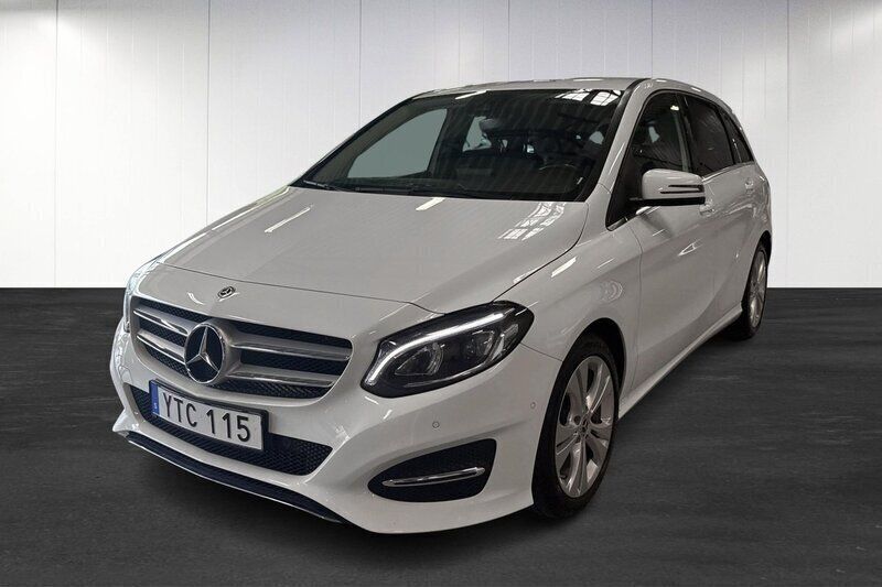 Vit Begagnad 2018 Mercedes B200 Urban Minibuss | 184 000 kr (Lite dyr) - Bild 1/4