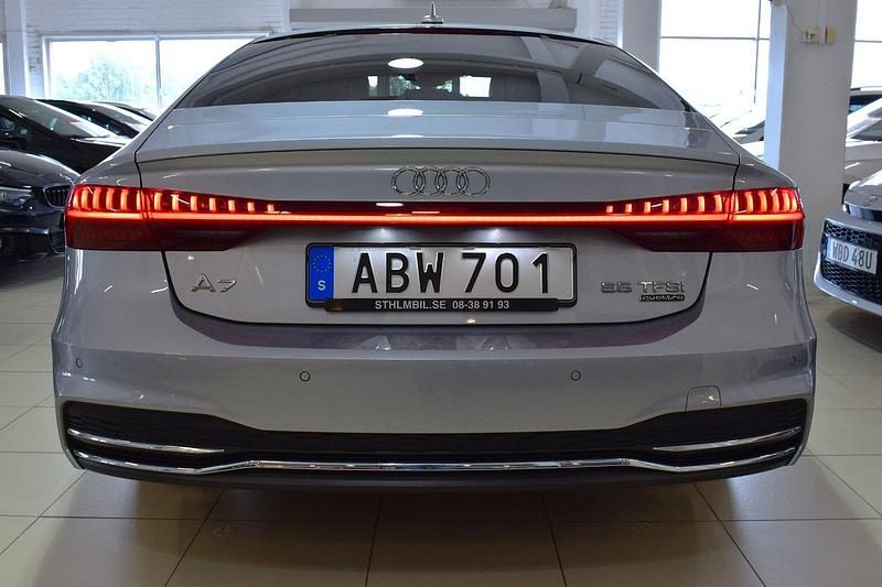 Begagnad Audi A7 S-Line 340 HK (250 kW) 2018 Silver Halvkombi