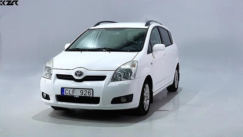 Vit Begagnad 2008 Toyota Corolla Verso Minibuss | 42 900 kr (Marknadspris) - Bild 1/4