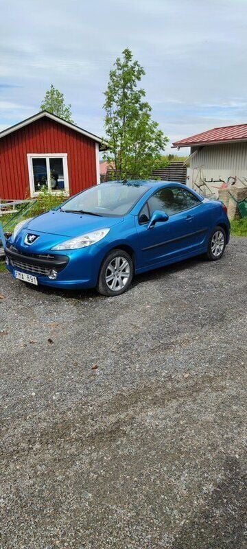Blå Begagnad 2007 Peugeot 207 CC Cab | 52 000 kr (Marknadspris) - Bild 1/2