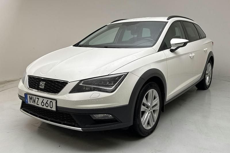 Vit Begagnad 2016 Seat Leon X-Perience 4Drive Kombi | 120 000 kr (Marknadspris) - Bild 1/4