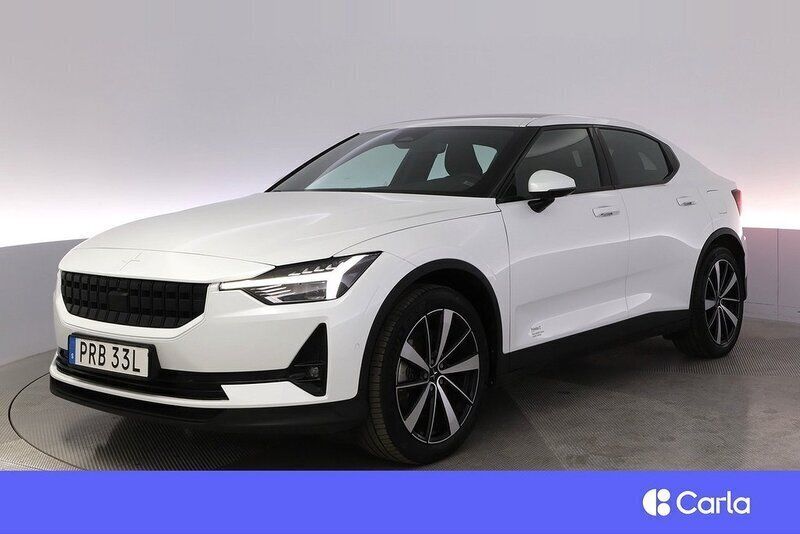 Vit Begagnad 2022 Polestar 2 Pilot Sedan | 375 900 kr (Marknadspris) - Bild 1/4