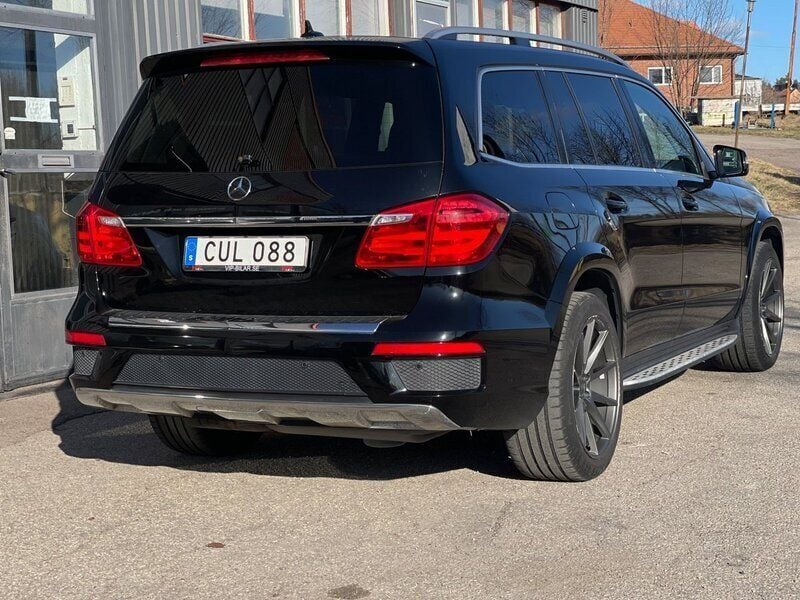 Begagnad Mercedes GL350 AMG line 259 HK (190 kW) 2014 Svart SUV