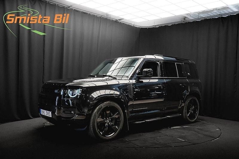 Svart Begagnad 2023 Land Rover Defender HSE Dynamic SUV | 979 900 kr (Bra pris) - Bild 1/3