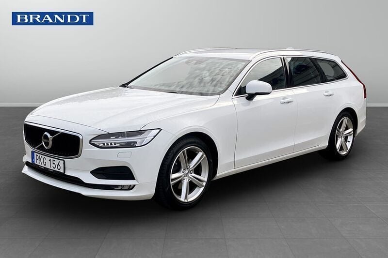 Vit Begagnad 2018 Volvo V90 Business Edition Kombi | 239 900 kr (Marknadspris) - Bild 1/4