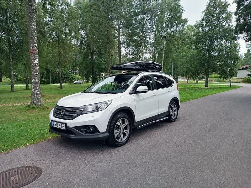Vit Begagnad 2014 Honda CR-V SUV | 150 000 kr (Marknadspris) - Bild 1/4