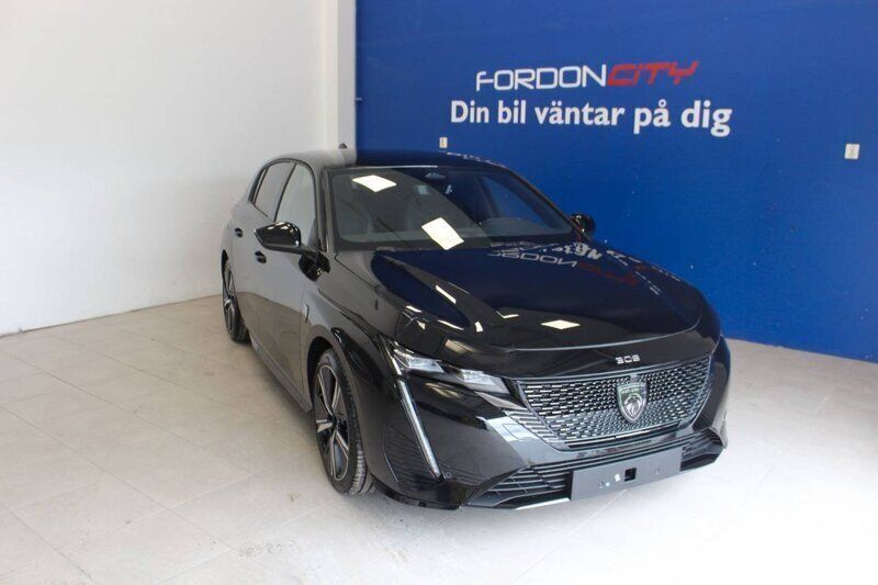 Svart Begagnad 2022 Peugeot 308 GT Halvkombi | 393 900 kr - Bild 1/4