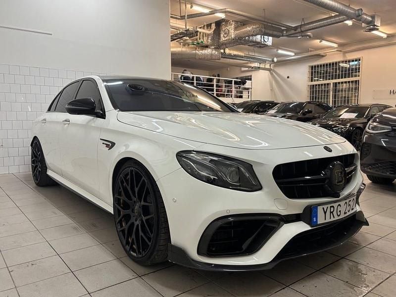 Begagnad Mercedes E63S AMG AMG 612 HK (450 kW) 2018 Vit Sedan