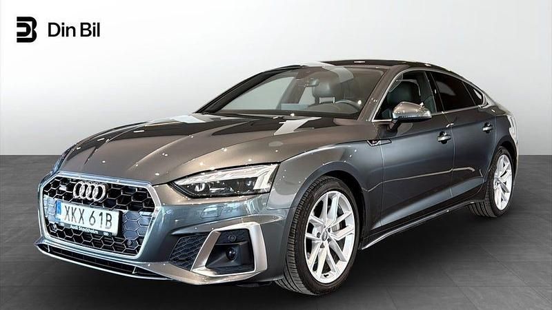 Grå Begagnad 2020 Audi A5 Sportback Proline Halvkombi | 384 900 kr (Dyr) - Bild 1/4