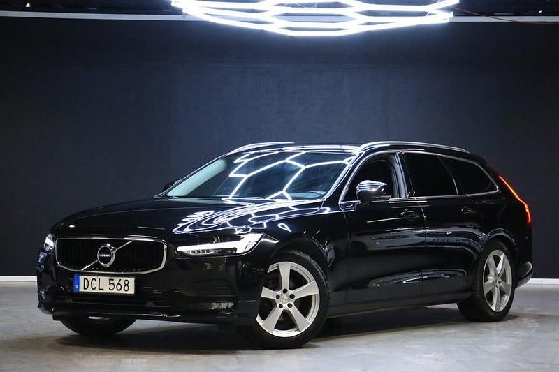 Svart Begagnad 2018 Volvo V90 Kombi | 259 900 kr (Marknadspris) - Bild 1/4