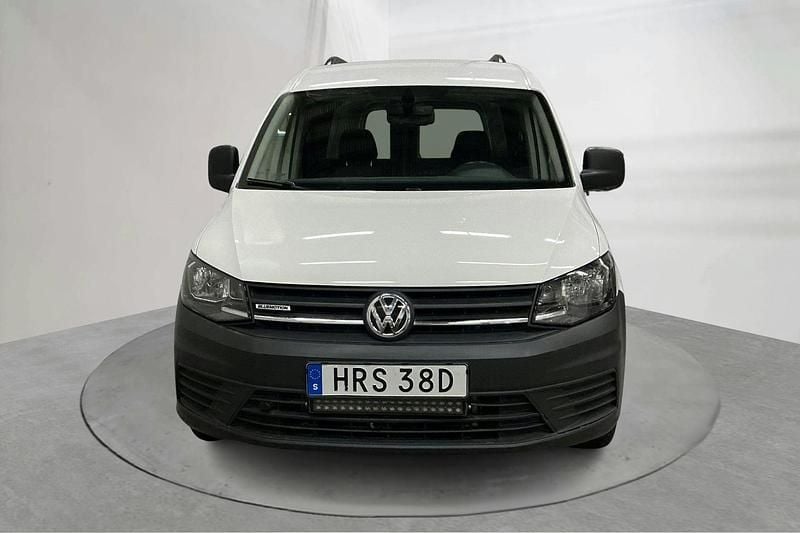 Begagnad VW Caddy Maxi 110 HK (80 kW) 2020 Vit Minibuss