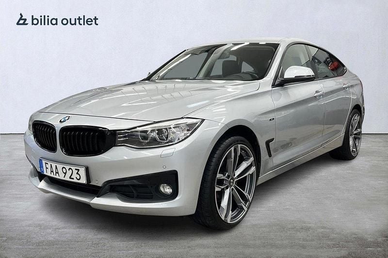 Silver Begagnad 2015 BMW 320 Gran Turismo Advantage Halvkombi | 144 900 kr (Marknadspris) - Bild 1/4