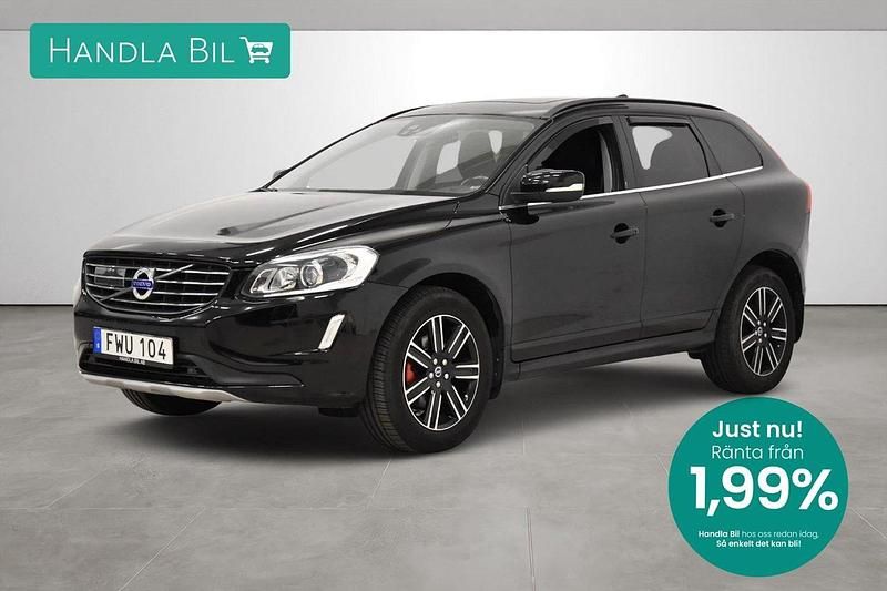 Svart Begagnad 2015 Volvo XC60 Momentum SUV | 189 900 kr (Marknadspris) - Bild 1/3