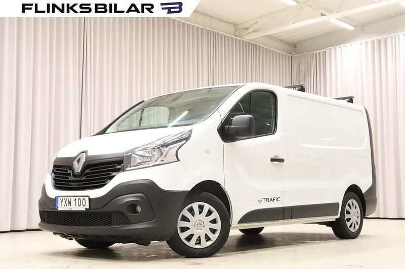 Vit Begagnad 2018 Renault Trafic Van | 149 800 kr (Bra pris) - Bild 1/4