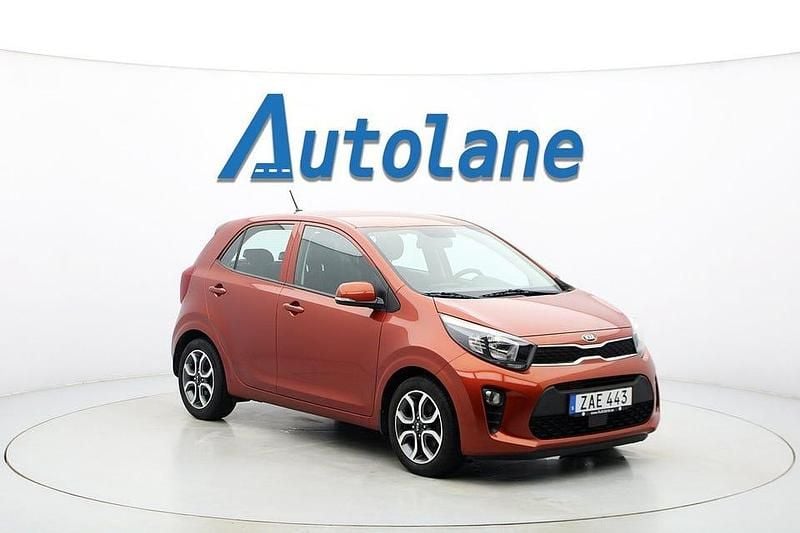 Orange Begagnad 2017 Kia Picanto Advance Halvkombi | 89 900 kr (Marknadspris) - Bild 1/3