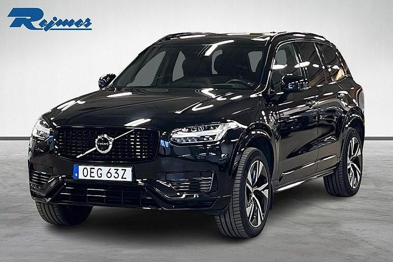 Svart Begagnad 2021 Volvo XC90 R-Design SUV | 589 800 kr (Bra pris) - Bild 1/4