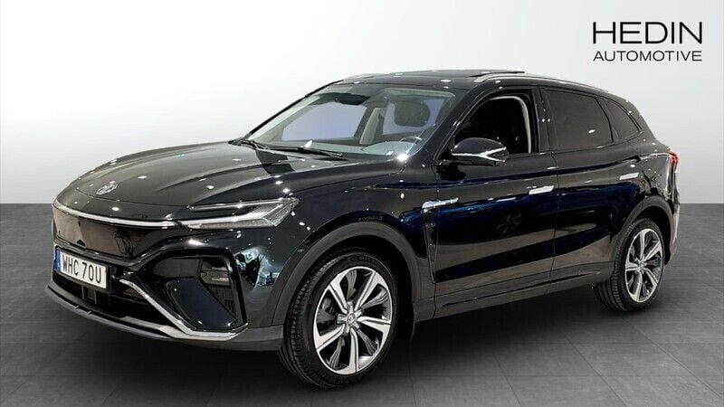 Svart (black) Begagnad 2022 MG Marvel R Luxury SUV | 279 900 kr (Marknadspris) - Bild 1/4