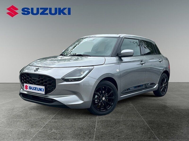 Grå Ny 2024 Suzuki Swift Halvkombi | 261 800 kr (Marknadspris) - Bild 1/4