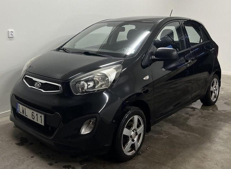 Svart Begagnad 2012 Kia Picanto Halvkombi | 42 900 kr (Marknadspris) - Bild 1/4
