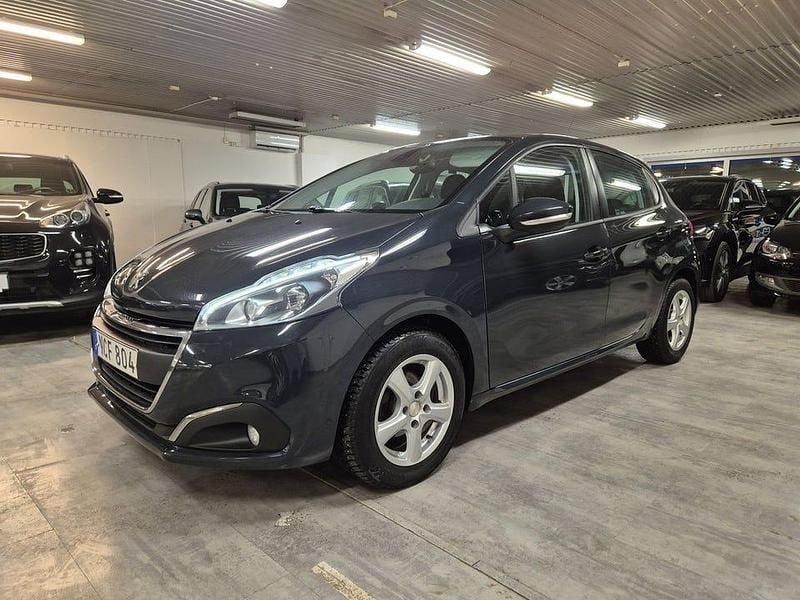 Begagnad Peugeot 208 82 HK (60 kW) 2016 Grå Halvkombi