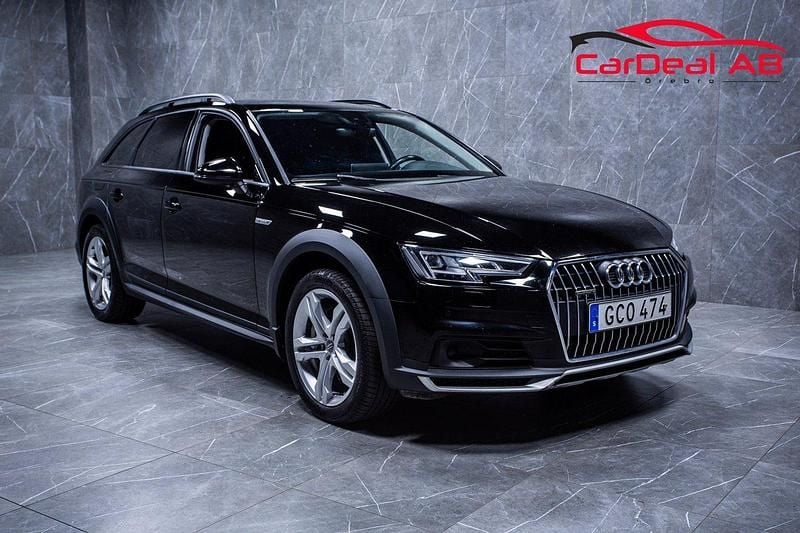Svart Begagnad 2018 Audi A4 Allroad Proline Kombi | 229 800 kr (Bra pris) - Bild 1/4