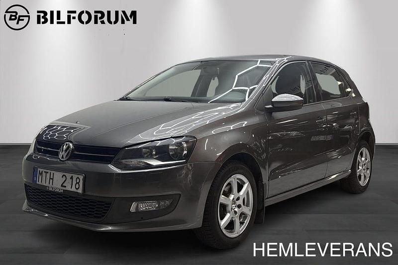 Grå Begagnad 2012 VW Polo Halvkombi | 69 800 kr (Marknadspris) - Bild 1/4