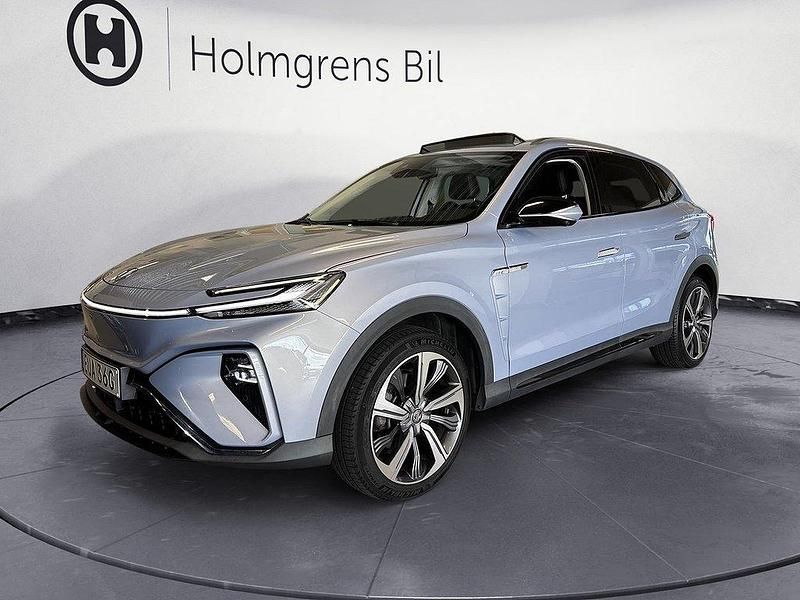 Blå (prism blue metallic) Begagnad 2022 MG Marvel R Luxury SUV | 264 900 kr - Bild 1/4