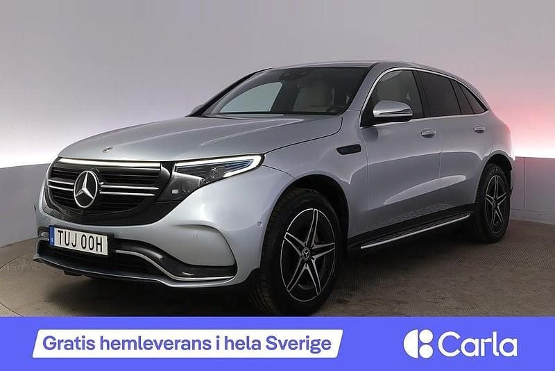 Silver Begagnad 2022 Mercedes EQC400 AMG SUV | 417 990 kr (Bra pris) - Bild 1/4