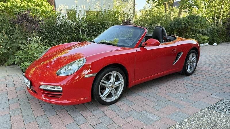 Röd Begagnad 2012 Porsche Boxster Cab | 399 000 kr - Bild 1/4