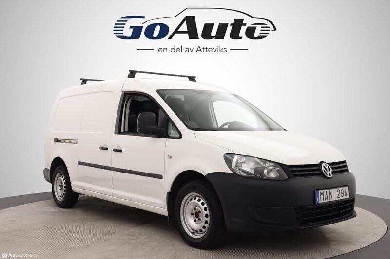 Vit Begagnad 2012 VW Caddy Maxi Minibuss | 109 900 kr - Bild 1/4