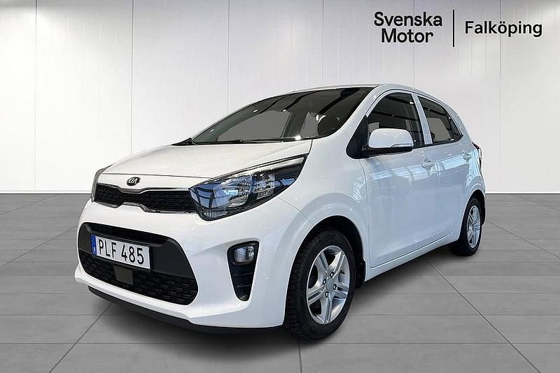 Vit Begagnad 2017 Kia Picanto Halvkombi | 99 900 kr (Lite dyr) - Bild 1/4