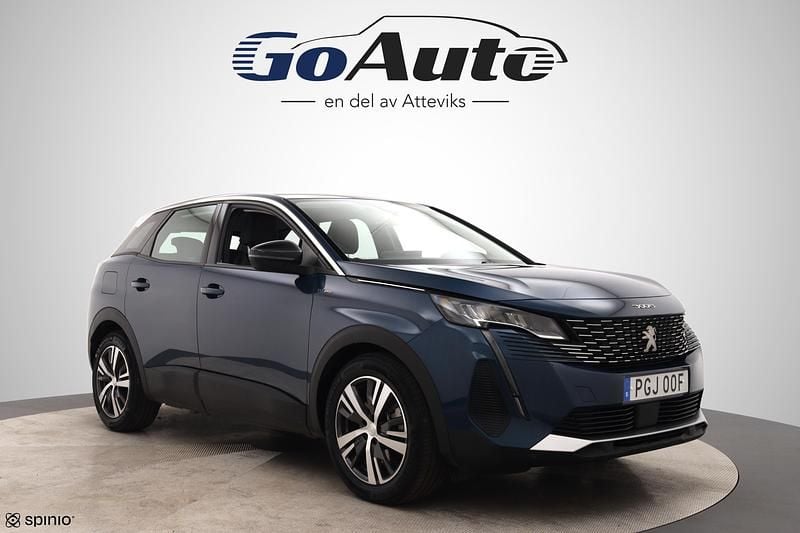 Begagnad Peugeot 3008 Active 227 HK (166 kW) 2022 Blå SUV
