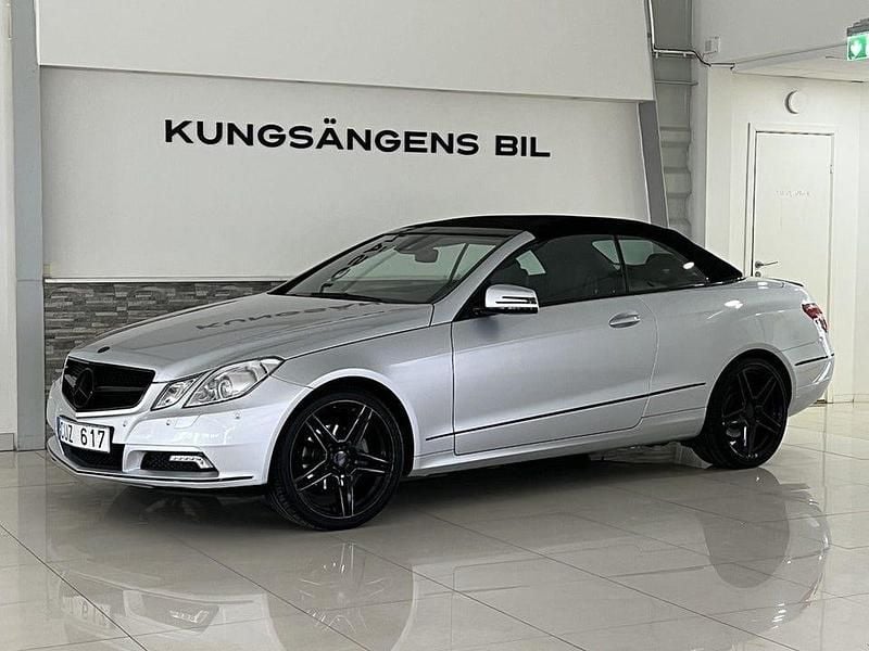 Begagnad Mercedes E200 184 HK (135 kW) 2010 Silver Cab