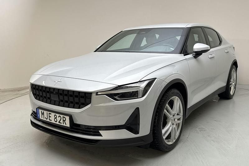 Silver Begagnad 2023 Polestar 2 Long Range Dual motor Halvkombi | 329 000 kr (Bra pris) - Bild 1/4