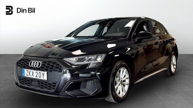 Brilliantsvart Begagnad 2021 Audi A3 Proline | 219 000 kr (Marknadspris) - Bild 1/3