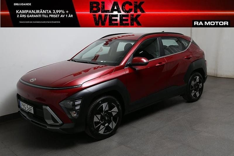 Röd Begagnad 2024 Hyundai Kona Essential SUV | 294 800 kr - Bild 1/3